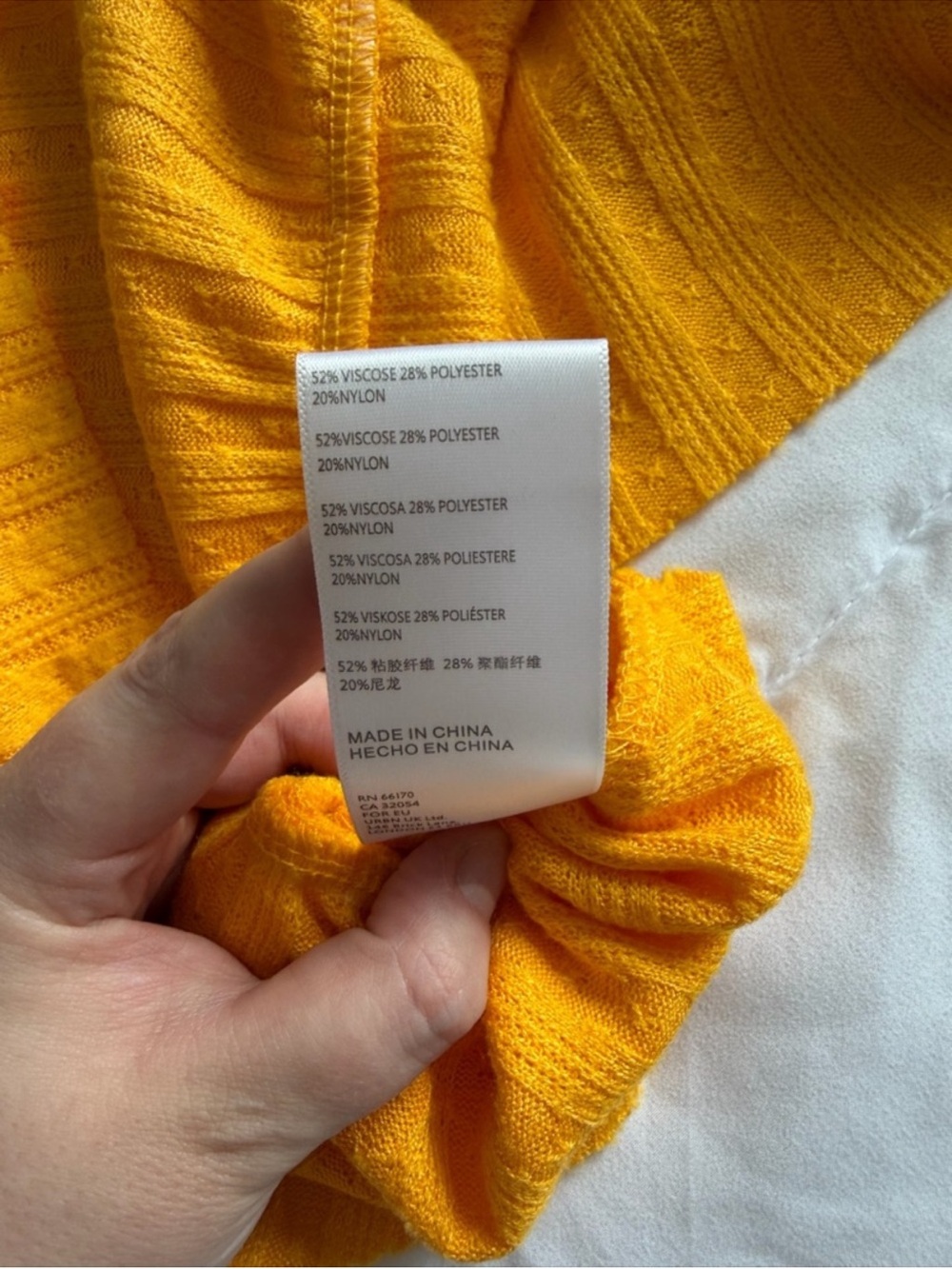Urban Outfitters Mustard Babydoll Knit Top Balloon Sleeve Boho XS - Picture 10 of 10